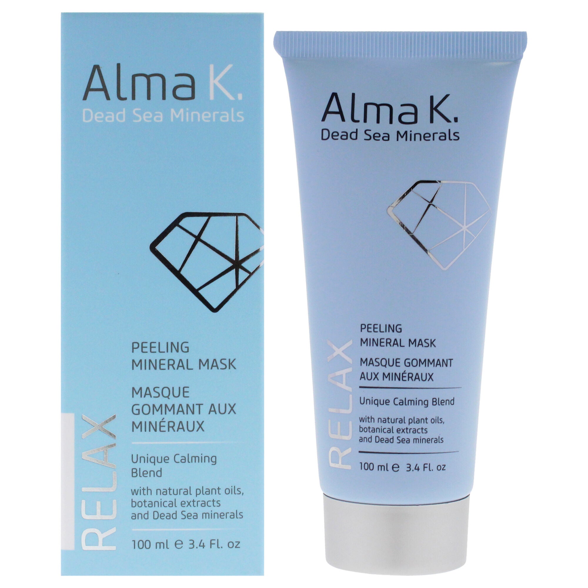 Peeling Mineral Mask by Alma K for Women - 3.4 oz Mask, See Description, hi-res image number 0