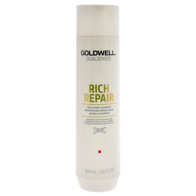 Dualsenses Rich Repair Restoring Shampoo by Goldwell for Unisex - 10.1 oz Shampoo, See Description, hi-res image number 0