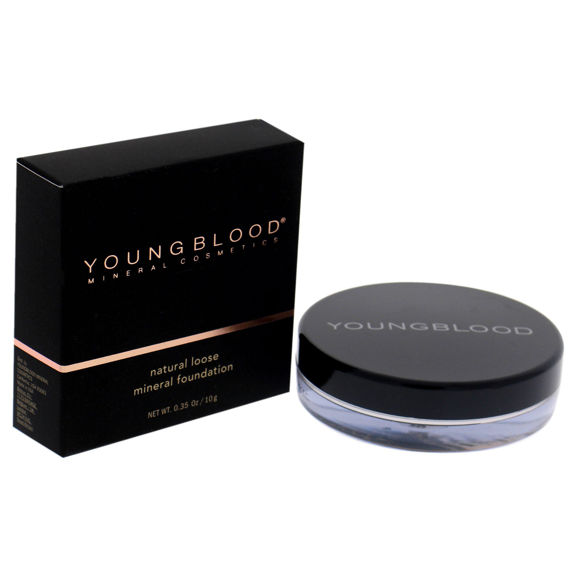 Natural Loose Mineral Foundation - Rose Beige by Youngblood for Women - 0.35 oz Foundation, See Description, alternate image number 3