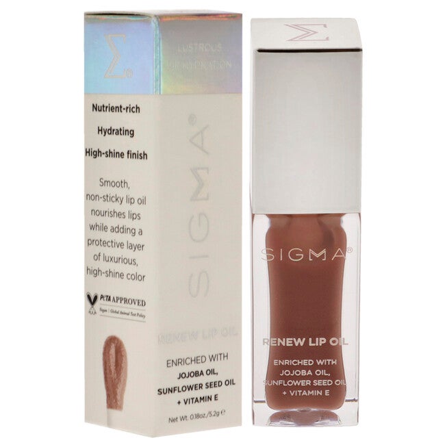 Renew Lip Oil - Tint by SIGMA for Women - 0.18 oz Lip Oil, , alternate image number 2