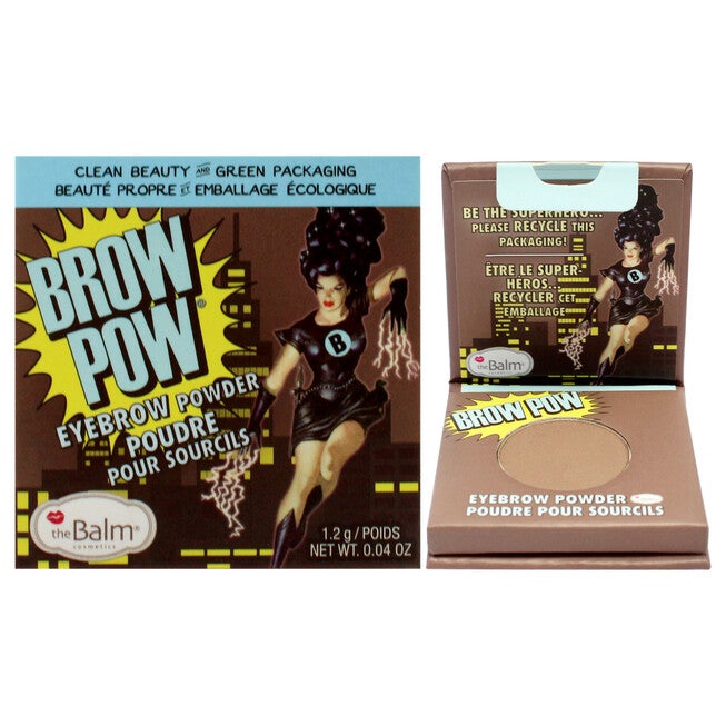 Brow Pow Eyebrow Powder - Blonde by the Balm for Women - 0.04 oz Eyebrow, See Description, hi-res image number 0