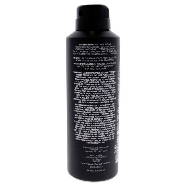 Vintage Black by Kenneth Cole for Men - 6 oz Body Spray, , alternate image number null