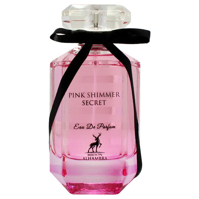 Pink Shimmer Secret by Maison Alhambra for Women - 3.4 oz EDP Spray, See Description, alternate image number 1
