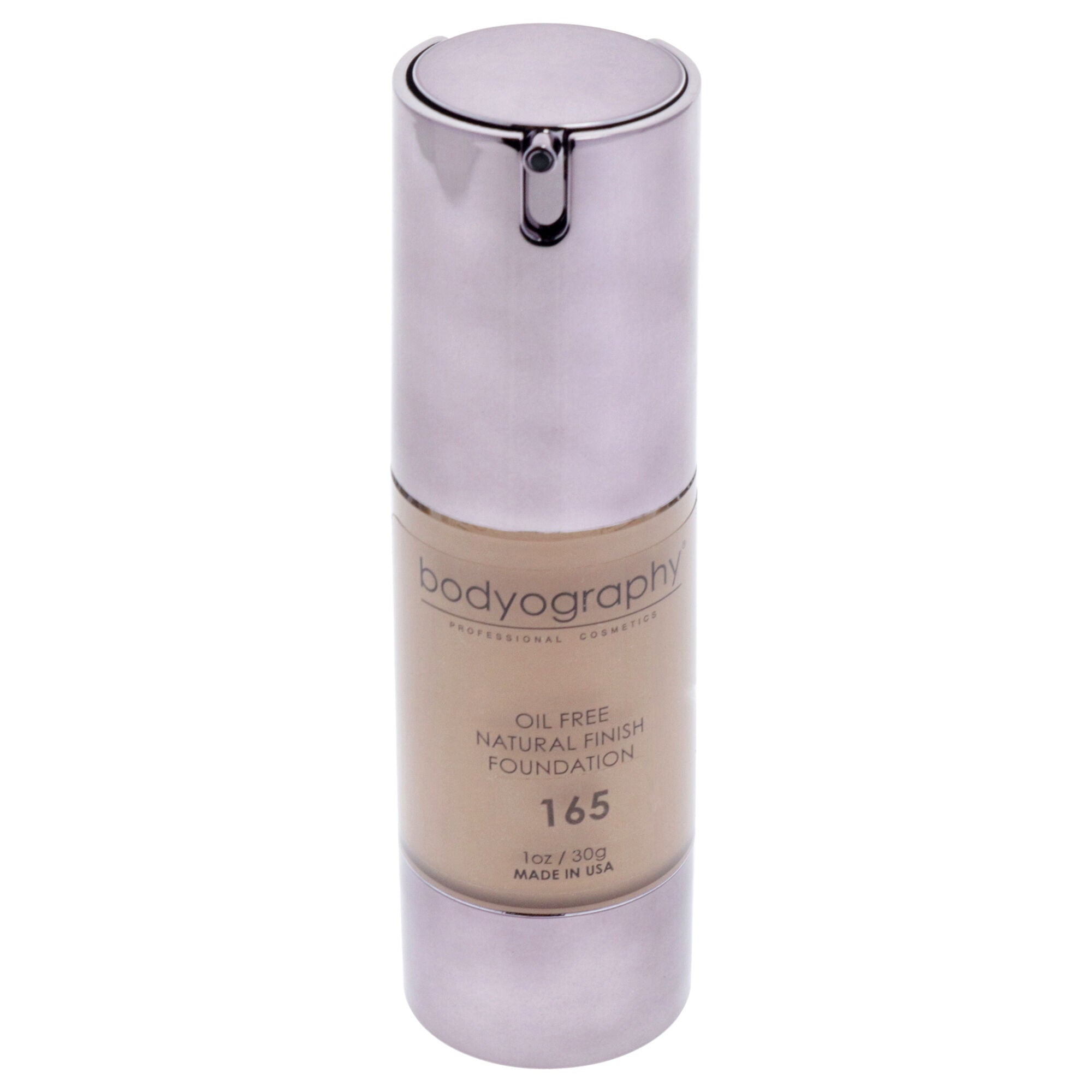 Natural Finish Foundation - 165 Medium Warm by Bodyography for Women - 1 oz Foundation, See Description, alternate image number 3