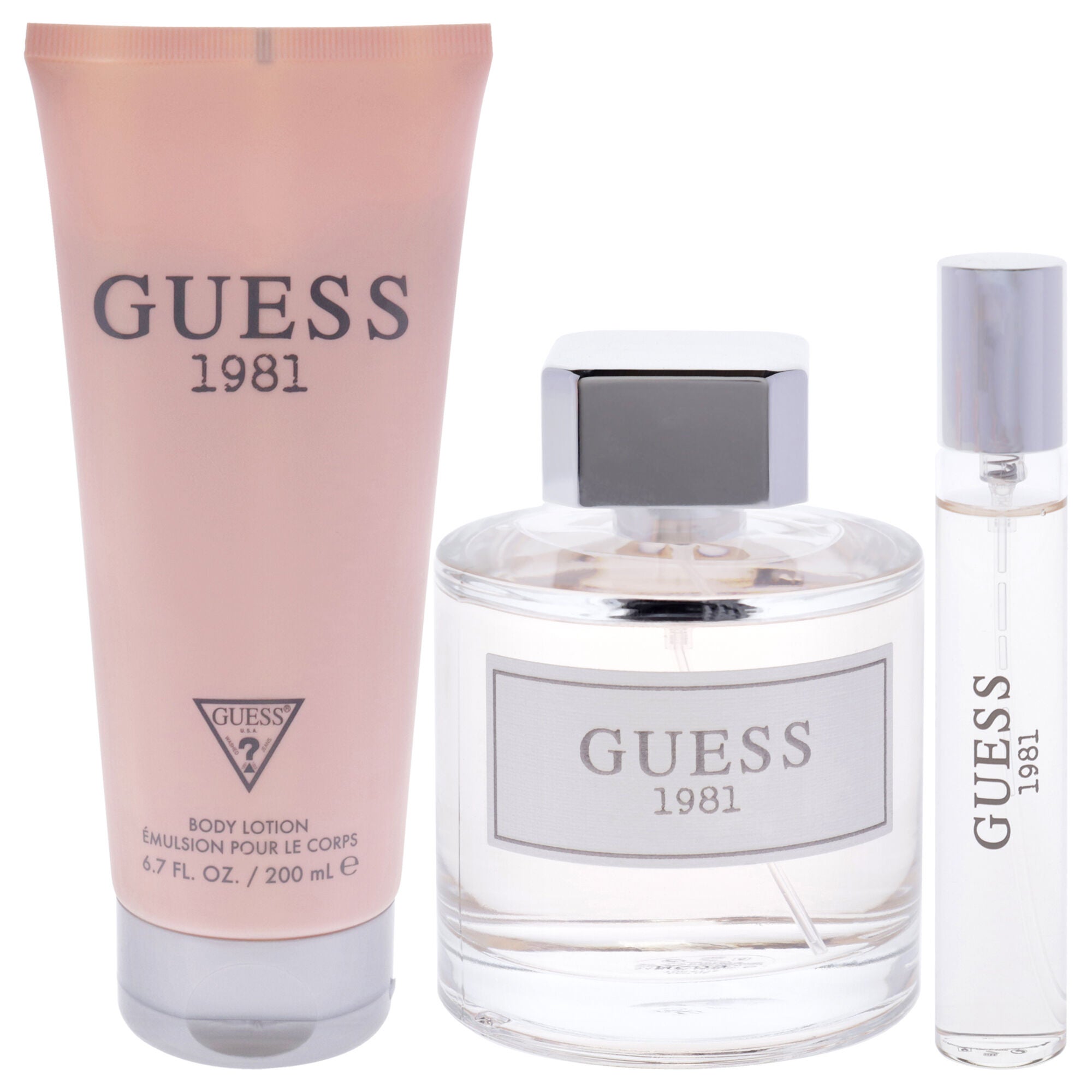 Guess 1981 Los Angeles by Guess for Women - 3 Pc Gift Set 3.4oz EDT Spray, 0.5oz EDT Spray, 6.7oz Body Lotion, See Description, alternate image number 4
