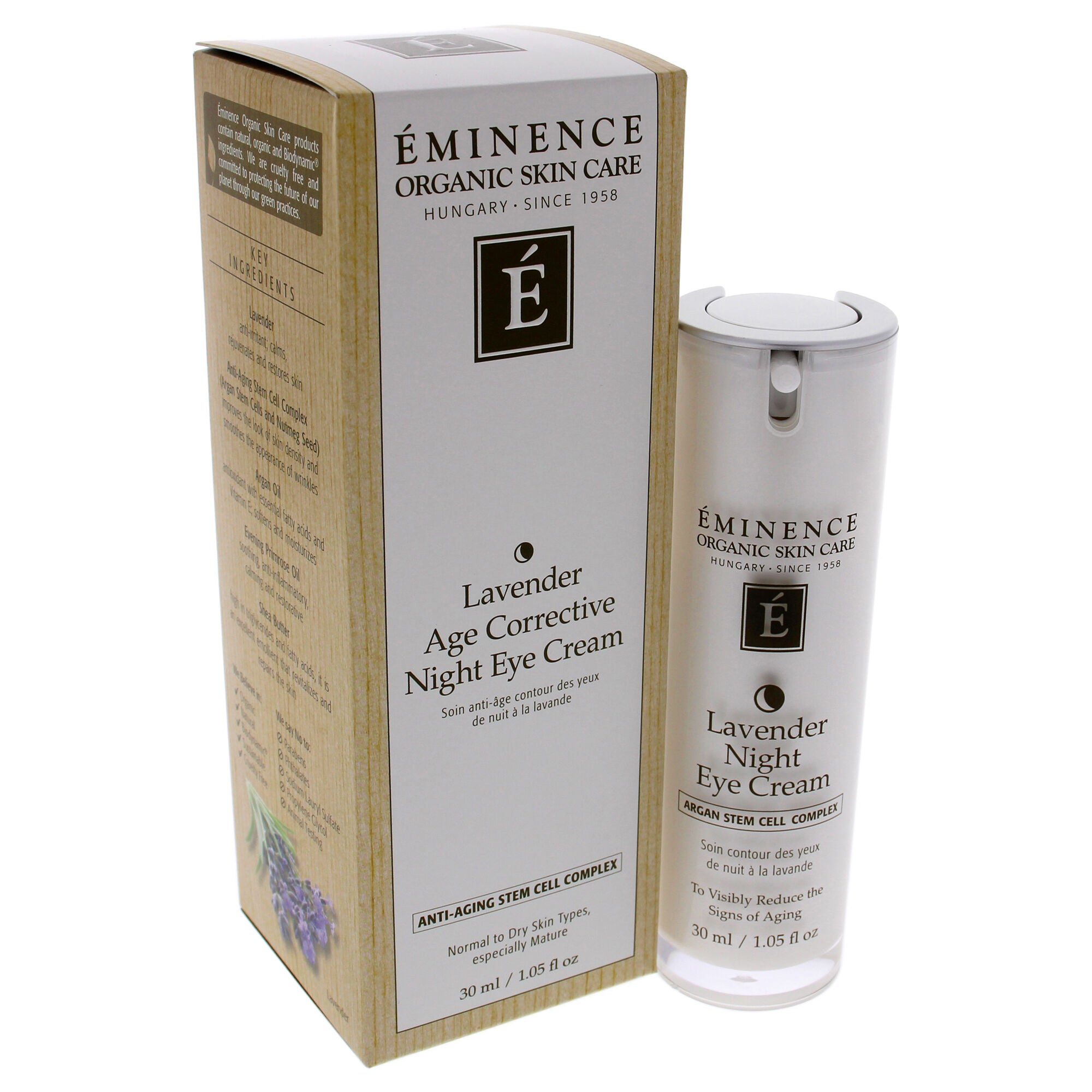 Lavender Age Corrective Night Eye Cream by Eminence for Unisex - 1.05 oz Cream, , alternate image number 7