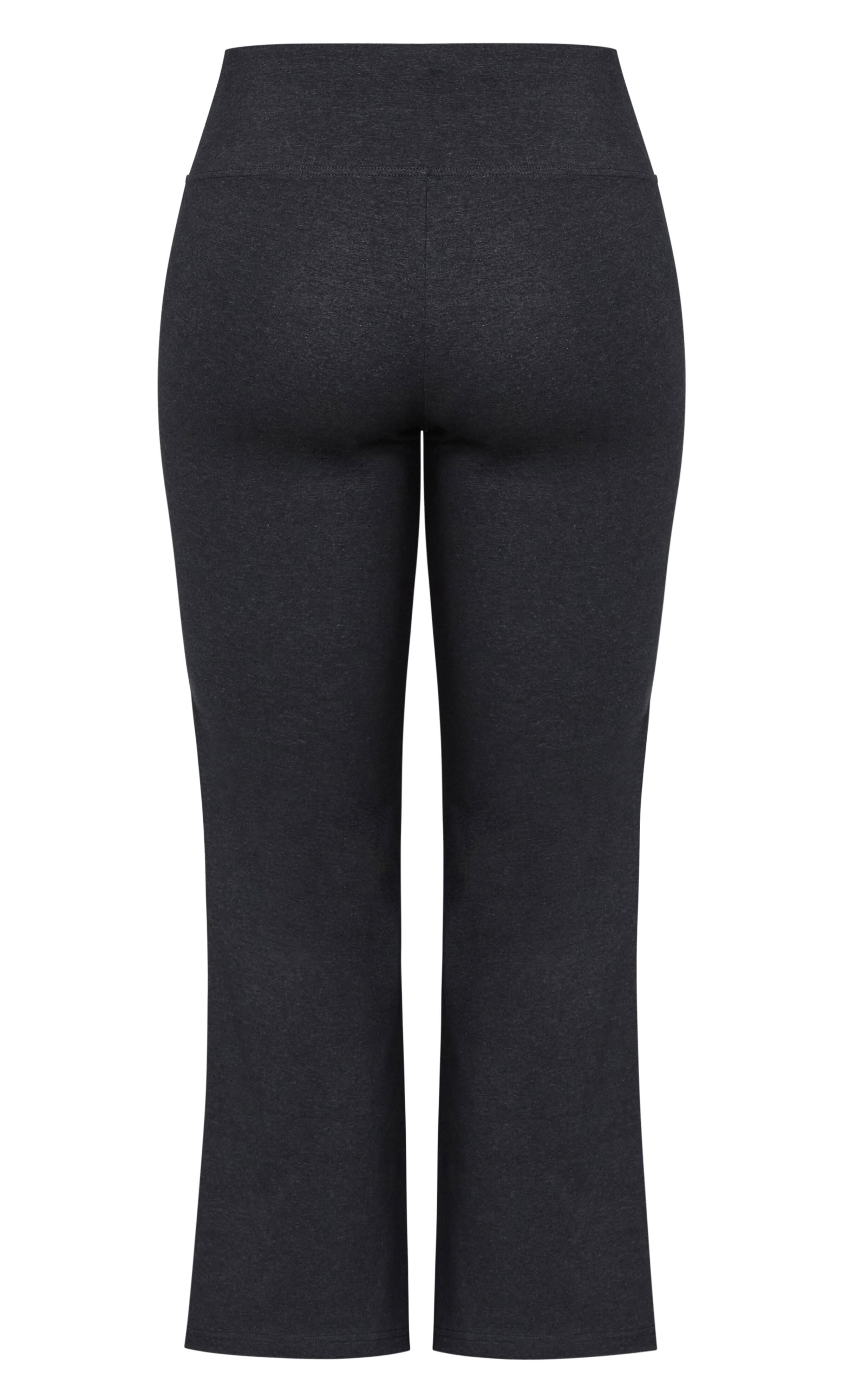 Pima Bootleg Legging Charcoal - average, , alternate image number 3