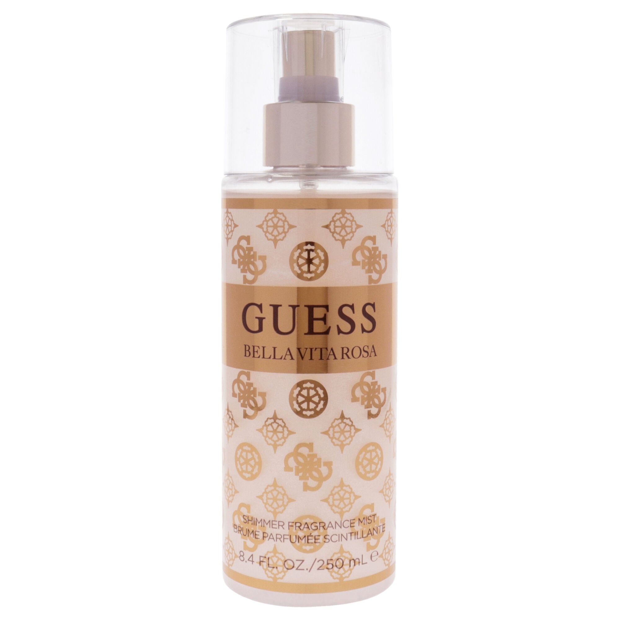 Guess Bella Vita Rosa Shimmer by Guess for Women - 8.4 oz Fragrance Mist, Clear, hi-res image number 0