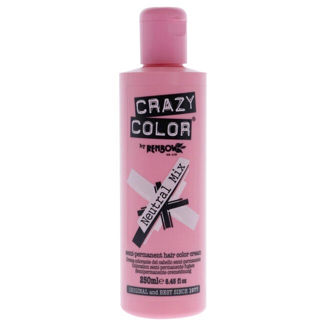 Crazy Color Salon Pro Semi Permanent Hair Color - Neutral by Crazy Color for Women - 8.45 oz Hair Color, See Description, hi-res image number 0