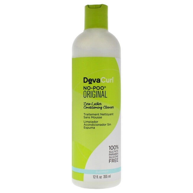 No-Poo Zero Lather Conditioning Cleanser by DevaCurl for Unisex - 12 oz Cleanser, See Description, hi-res image number 0