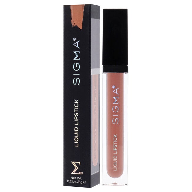 Liquid Lipstick - Cashmere by SIGMA for Women - 0.2 oz Lipstick, , alternate image number 3