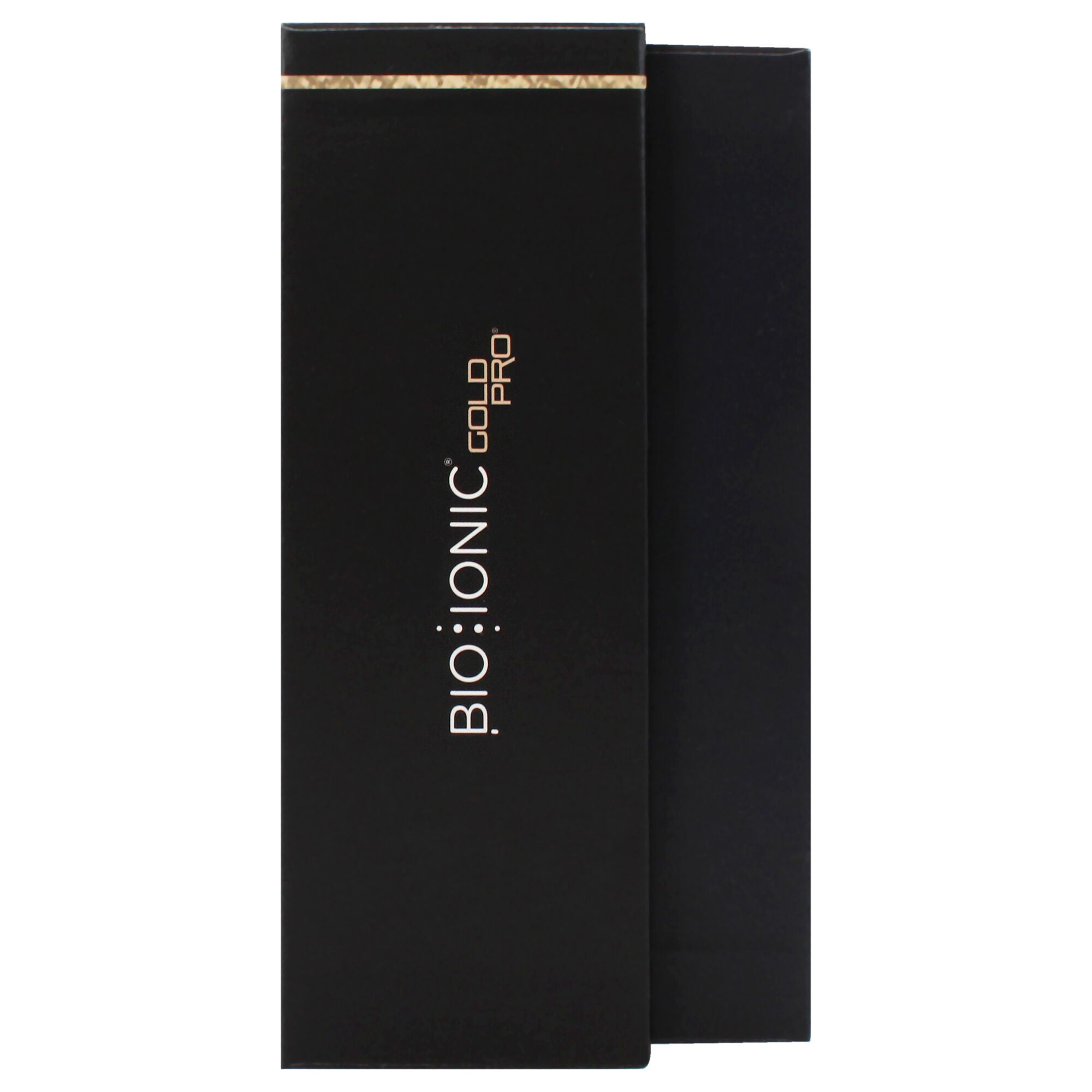 Gold Pro Styling Iron by Bio Ionic for Women - 1.5 Inch Flat Iron, Black, alternate image number 5