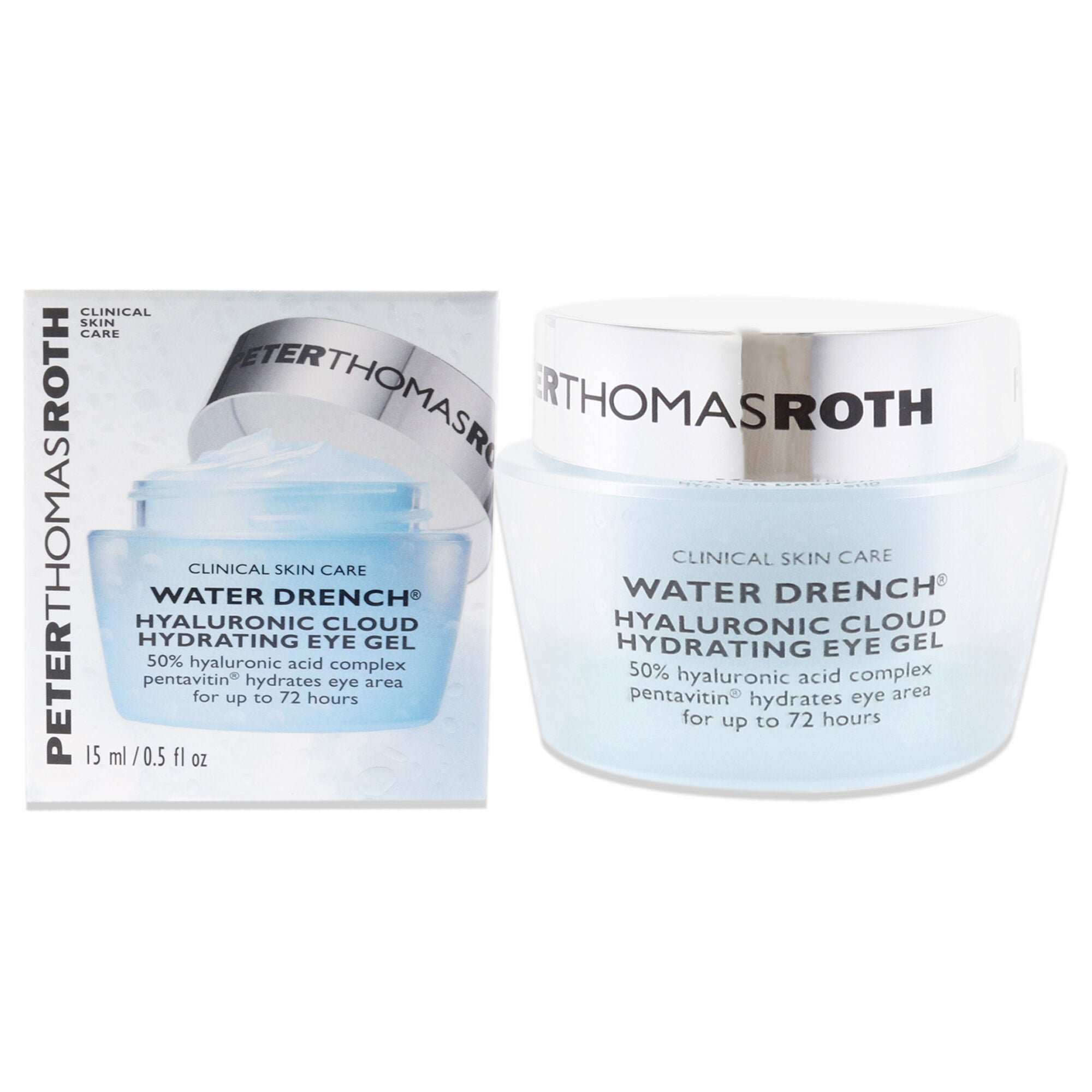 Water Drench Hyaluronic Cloud Hydrating Eye Gel by Peter Thomas Roth for Unisex - 0.5 oz Gel, , alternate image number 5