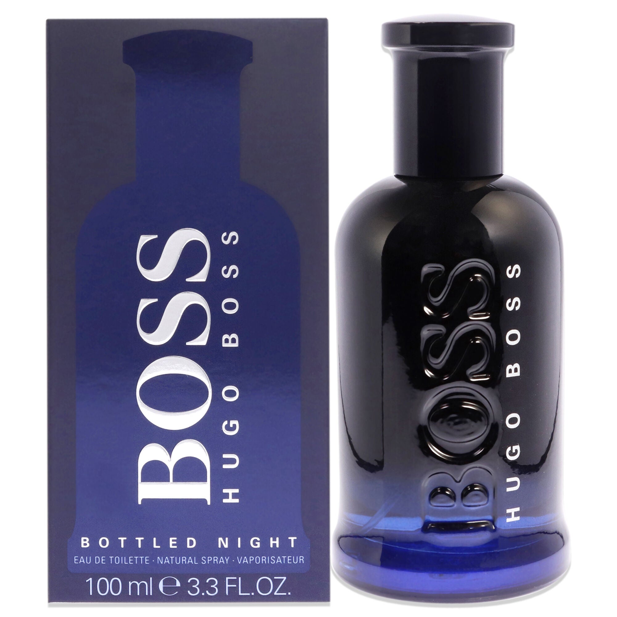 Boss Bottled Night by Hugo Boss for Men - 3.3 oz EDT Spray, See Description, hi-res image number 0