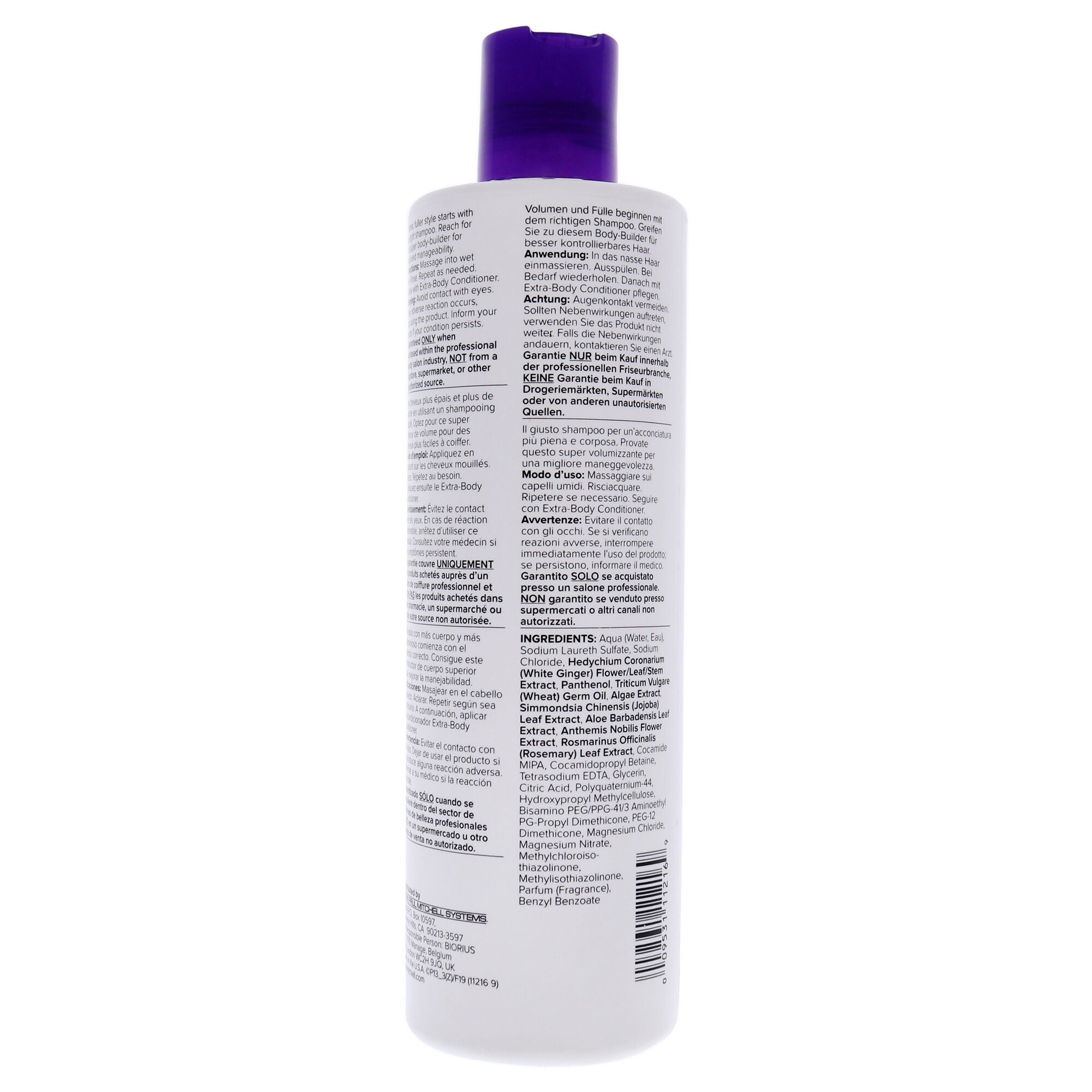 Extra Body Daily Shampoo by Paul Mitchell for Unisex - 16.9 oz Shampoo, , alternate image number 3