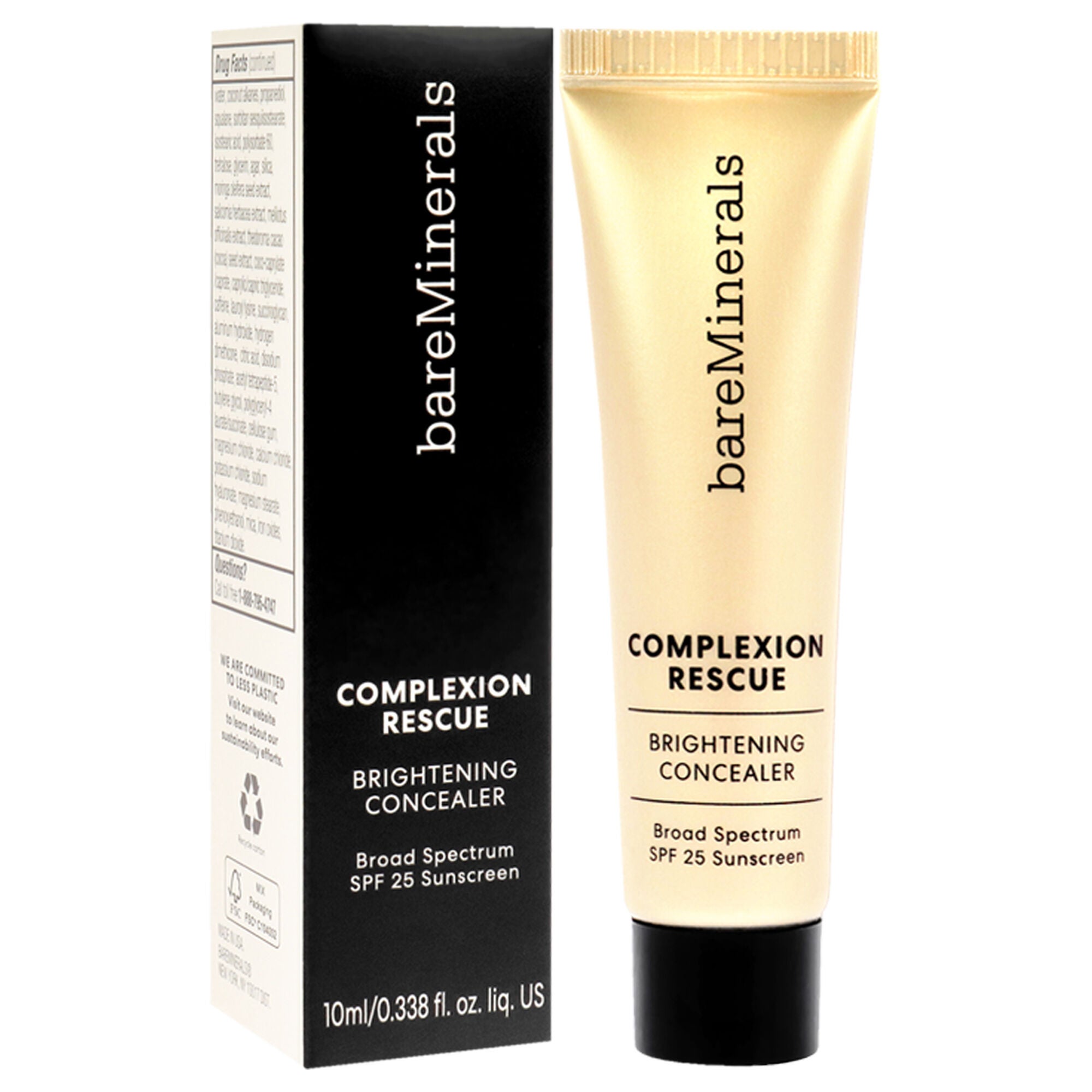 Complexion Rescue Brightening Concealer SPF 25 Sunscreen - Medium Wheat by bareMinerals for Women - 0.338 oz Concealer, See Description, alternate image number 2