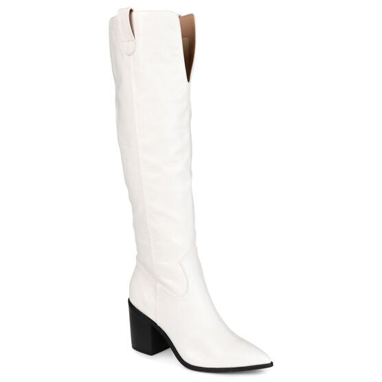 Women's Tru Comfort Foam Medium and Wide Width Extra Wide Calf Therese, Bone, hi-res image number null