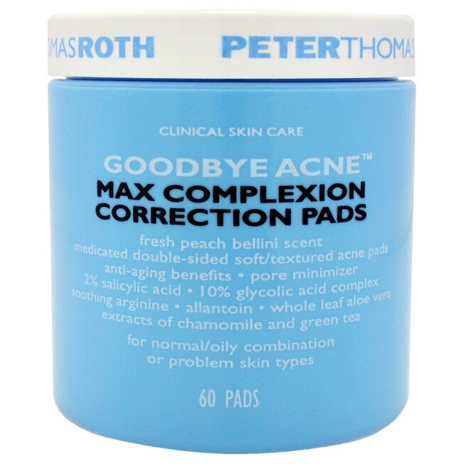 Max Complexion Correction Pads by Peter Thomas Roth for Unisex - 60 Pc Pads, See Description, alternate image number 1