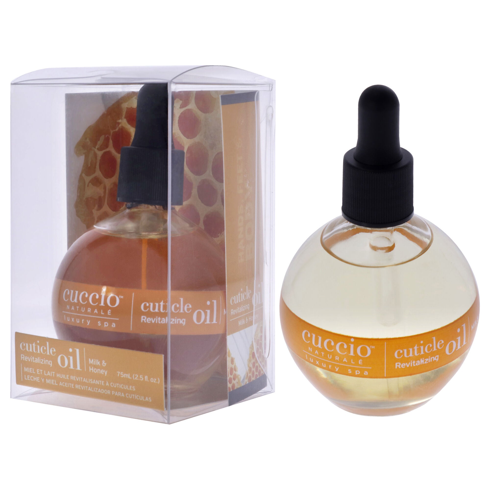 Cuticle Revitalizing Oil - Milk and Honey Manicure by Cuccio Naturale for Unisex - 2.5 oz Oil, See Description, alternate image number 3