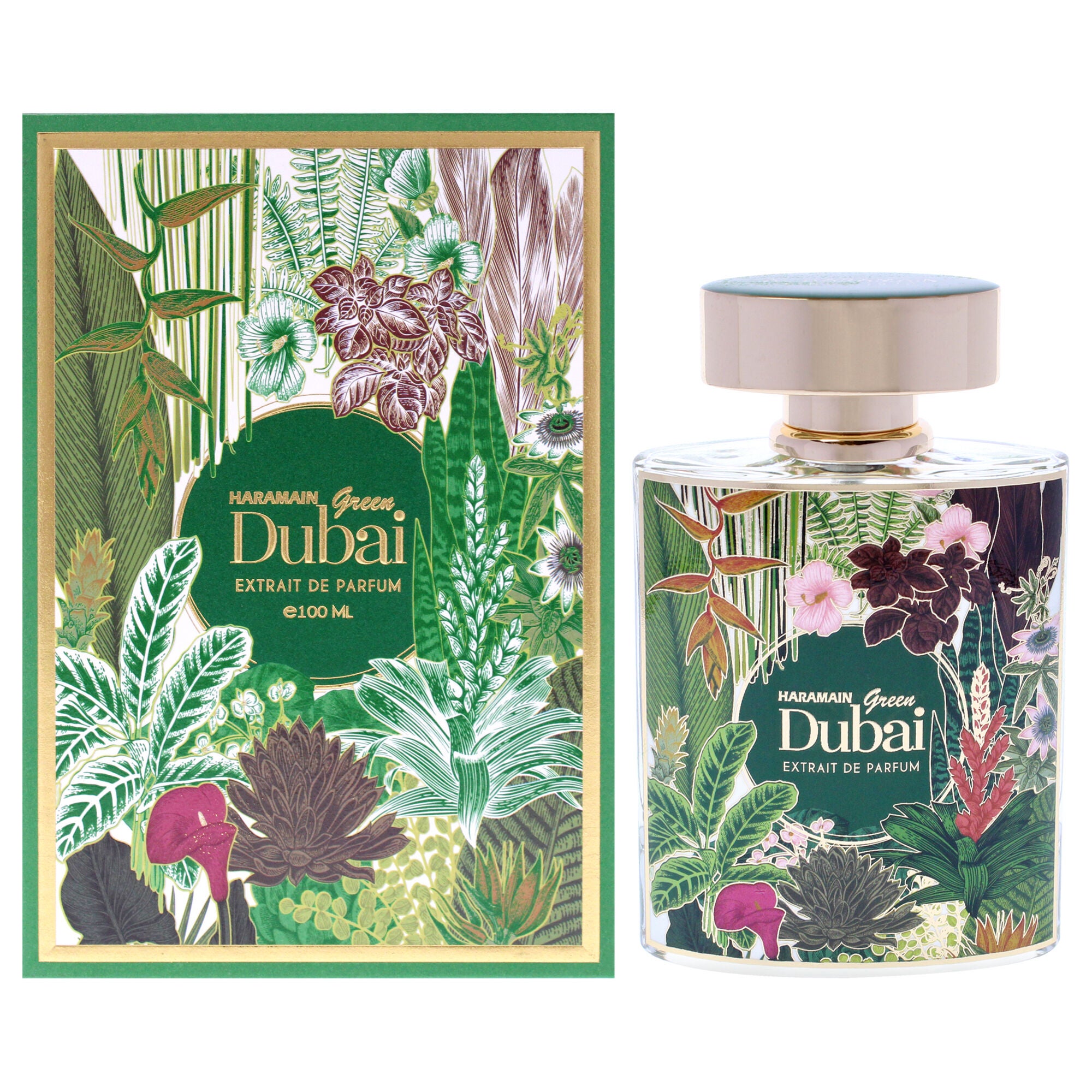 Green Dubai by Al Haramain for Unisex - 3.33 oz Extrait De Parfum Spray, See Description, hi-res image number 0