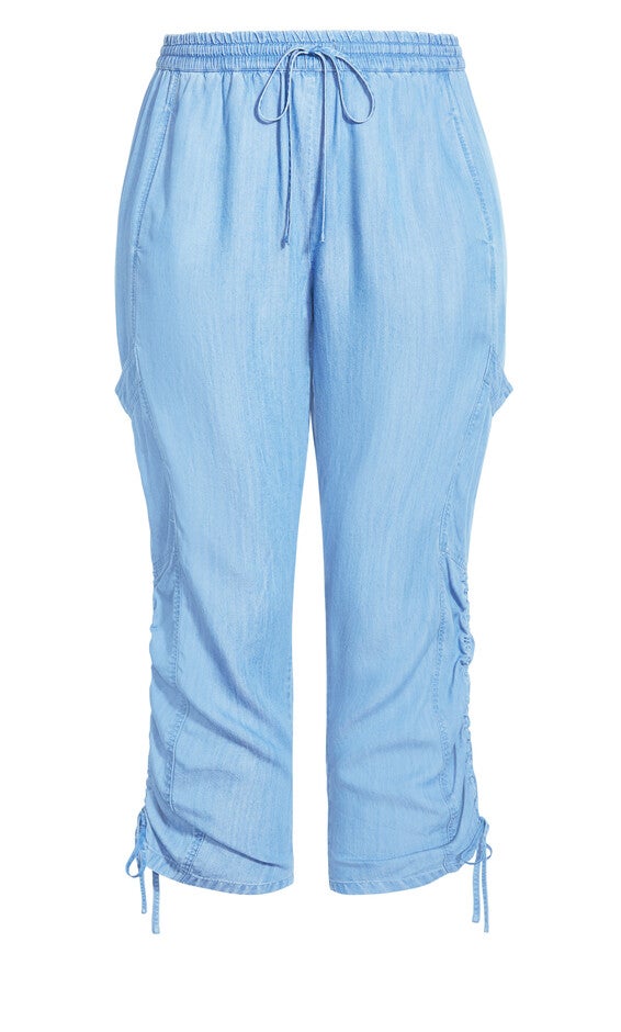 Camille Pant - chambray, , alternate image number 6