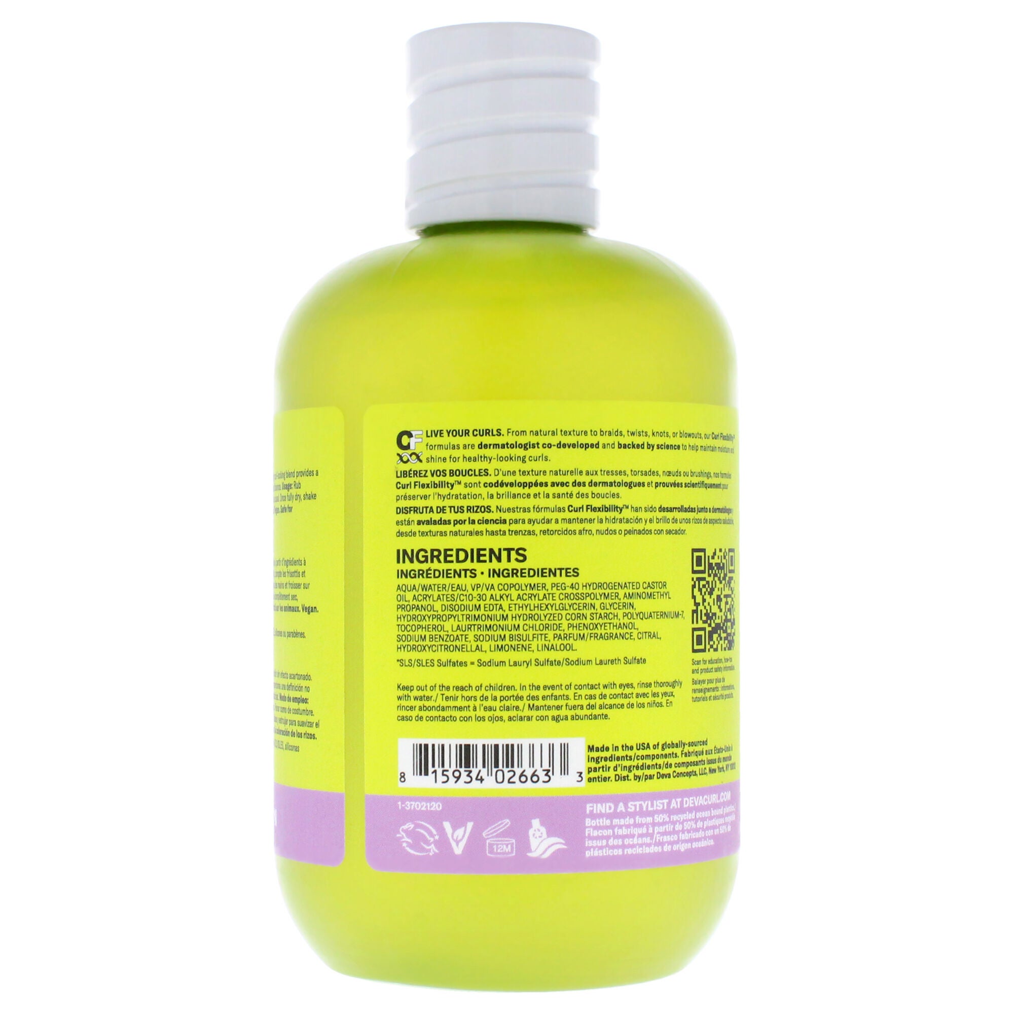 Ultra Defining Gel - NP by DevaCurl for Unisex - 12 oz Gel, See Description, alternate image number 3