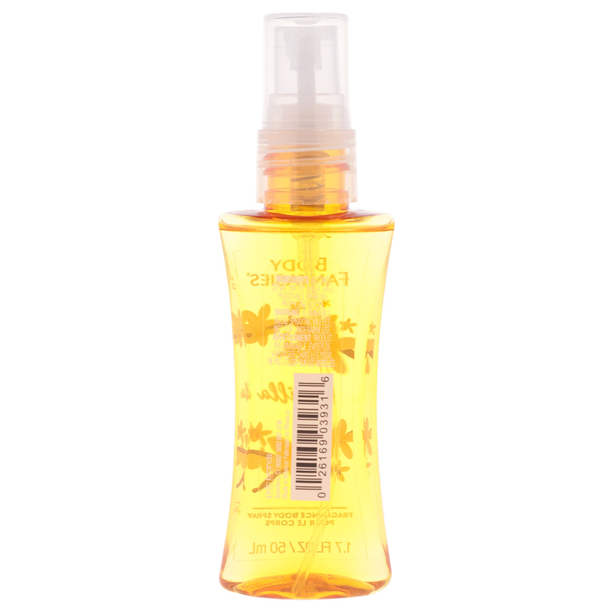 Vanilla Body Spray by Body Fantasies for Women - 1.7 oz Body Spray, Clear, alternate image number 1