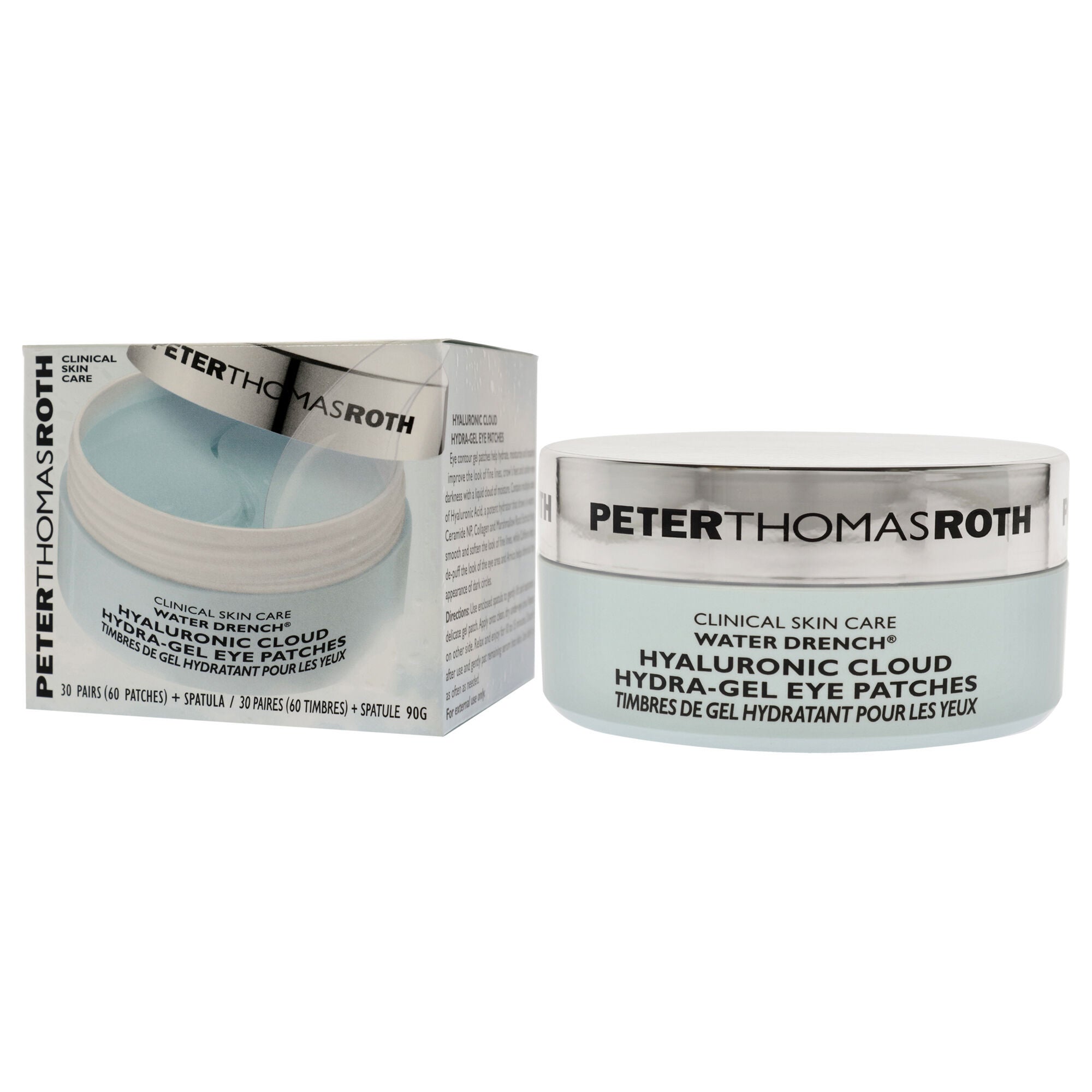 Water Drench Hyaluronic Cloud Hydra-Gel Eye Patches by Peter Thomas Roth for Unisex - 60 Pc Patches, , alternate image number 7
