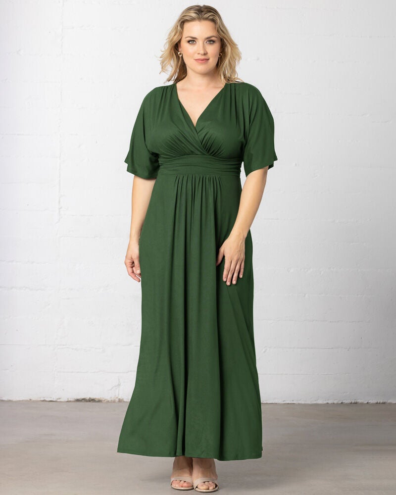 Vienna Maxi Dress, Matcha Green Tea, alternate image number 2