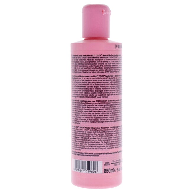 Crazy Color Salon Pro Semi Permanent Hair Color - Neutral by Crazy Color for Women - 8.45 oz Hair Color, See Description, alternate image number 1