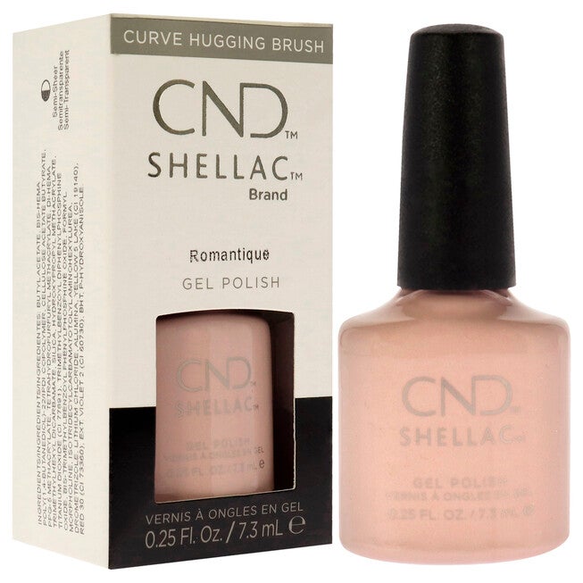 Shellac Nail Color - Romantique by CND for Women - 0.25 oz Nail Polish, , alternate image number 6