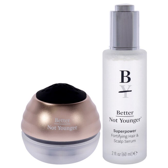 Superpower Hair and Scalp Duo by Better Not Younger for Unisex - 2 Pc 2oz Superpower Fortifying Hair and Scalp Serum, Superpower Liquid Comb, , alternate image number 5