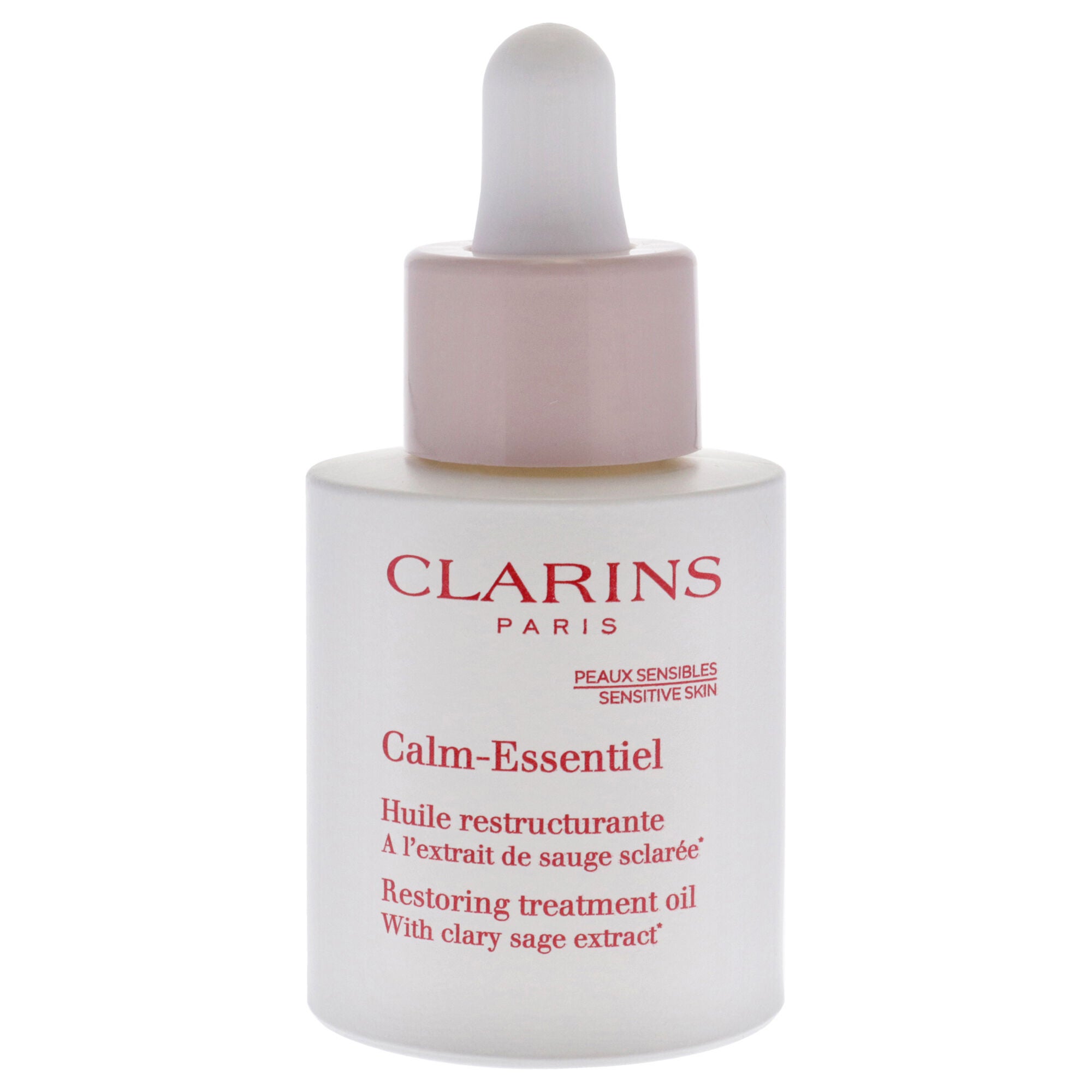 Calm Essentiel Restoring Treatment by Clarins for Women - 1 oz Oil, , alternate image number 5