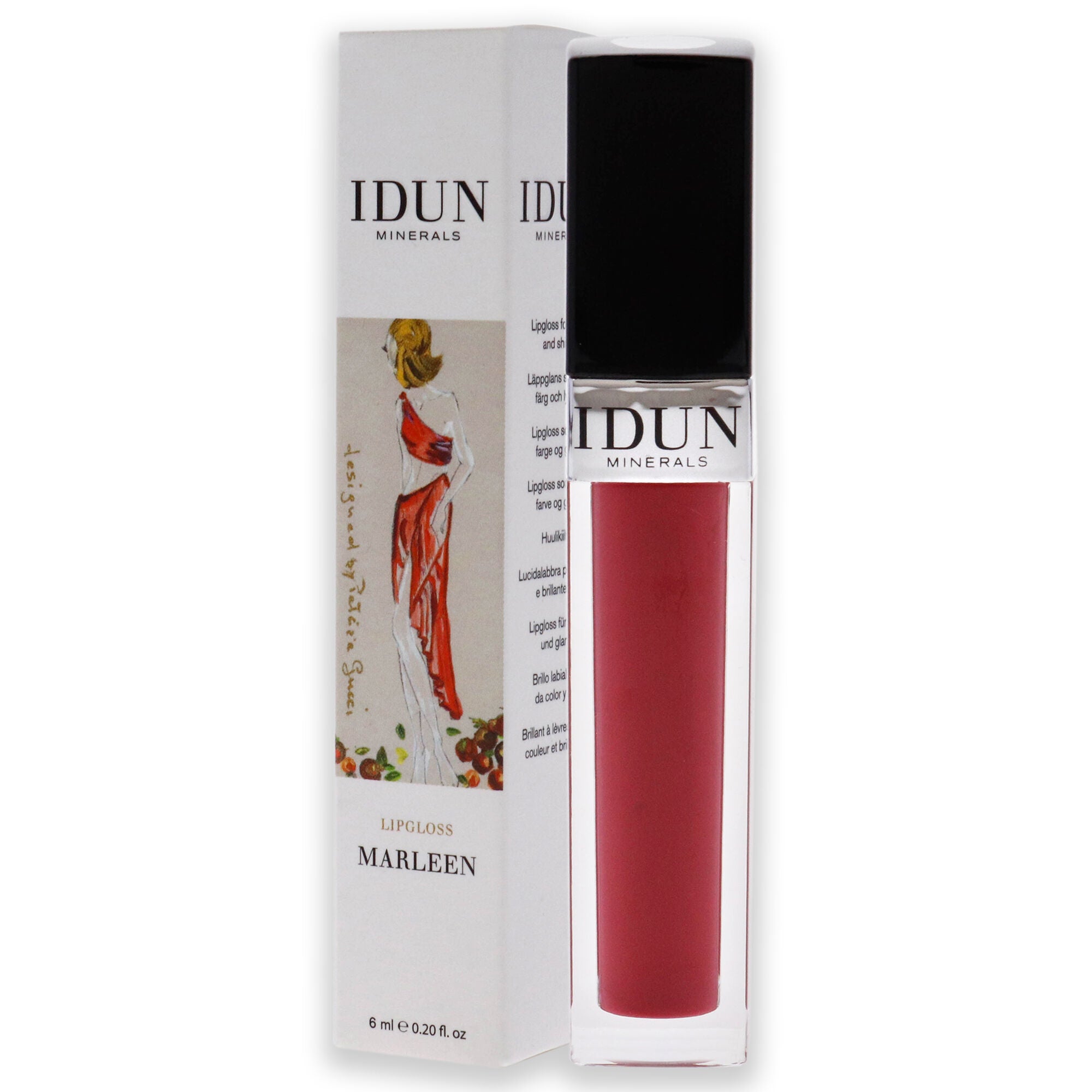 Lipgloss - 007 Marleen by Idun Minerals for Women - 0.2 oz Lip Gloss, See Description, alternate image number 2