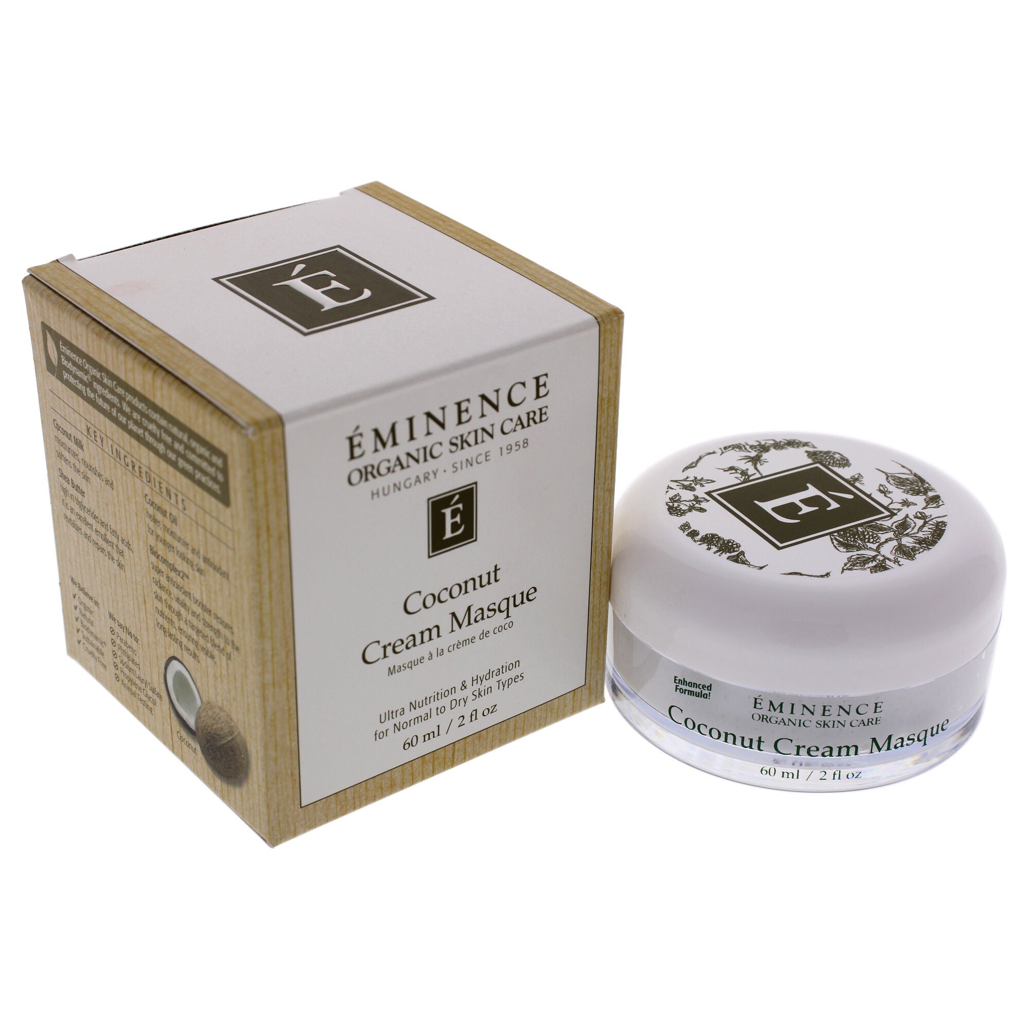 Coconut Cream Masque by Eminence for Unisex - 2 oz Mask, See Description, alternate image number 2