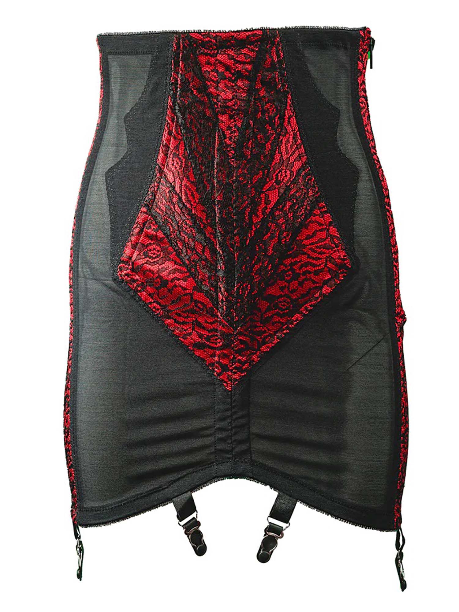 Extra Firm Shaping Girdle, Red / red, hi-res image number 0