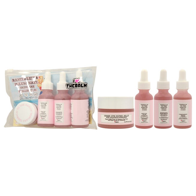 Revitalize and Illuminate Skincare Collection by the Balm for Women - 4 Pc, See Description, alternate image number 3