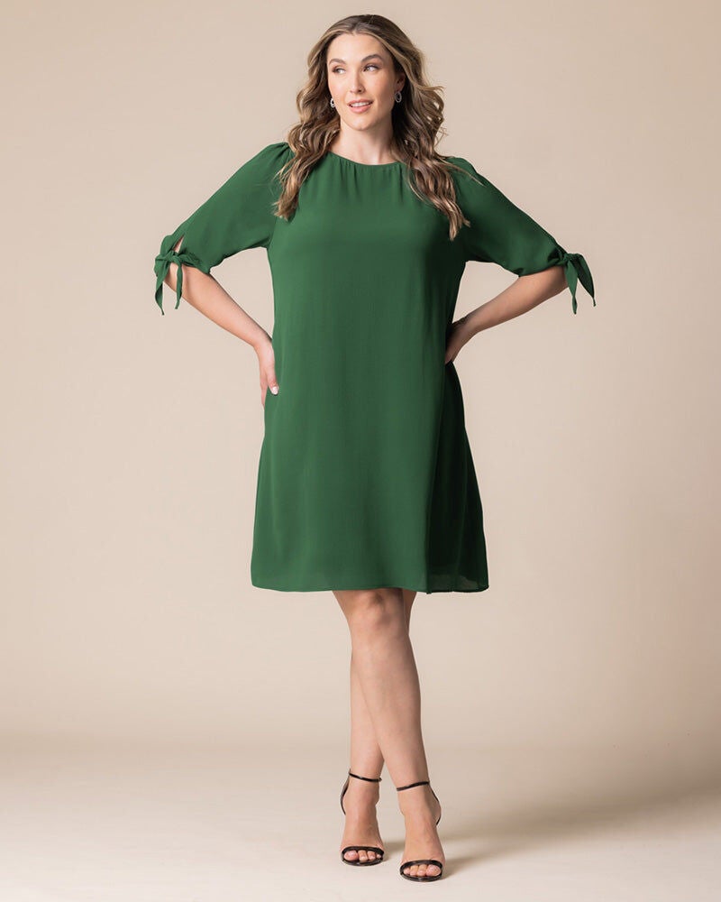 Manhattan Shift Dress, Clover Green, hi-res image number 0
