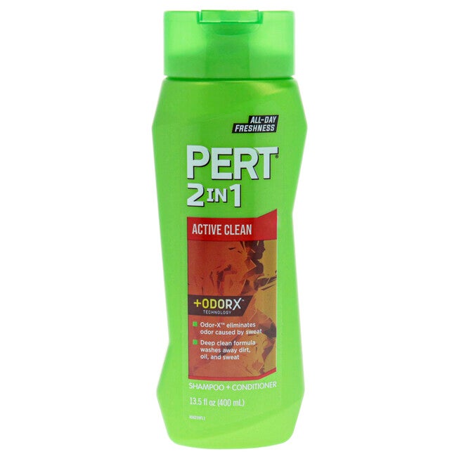 2 in 1 Active Clean Shampoo and Conditioner by Pert for Unisex - 13.5 oz Shampoo and Conditioner, See Description, hi-res image number 0
