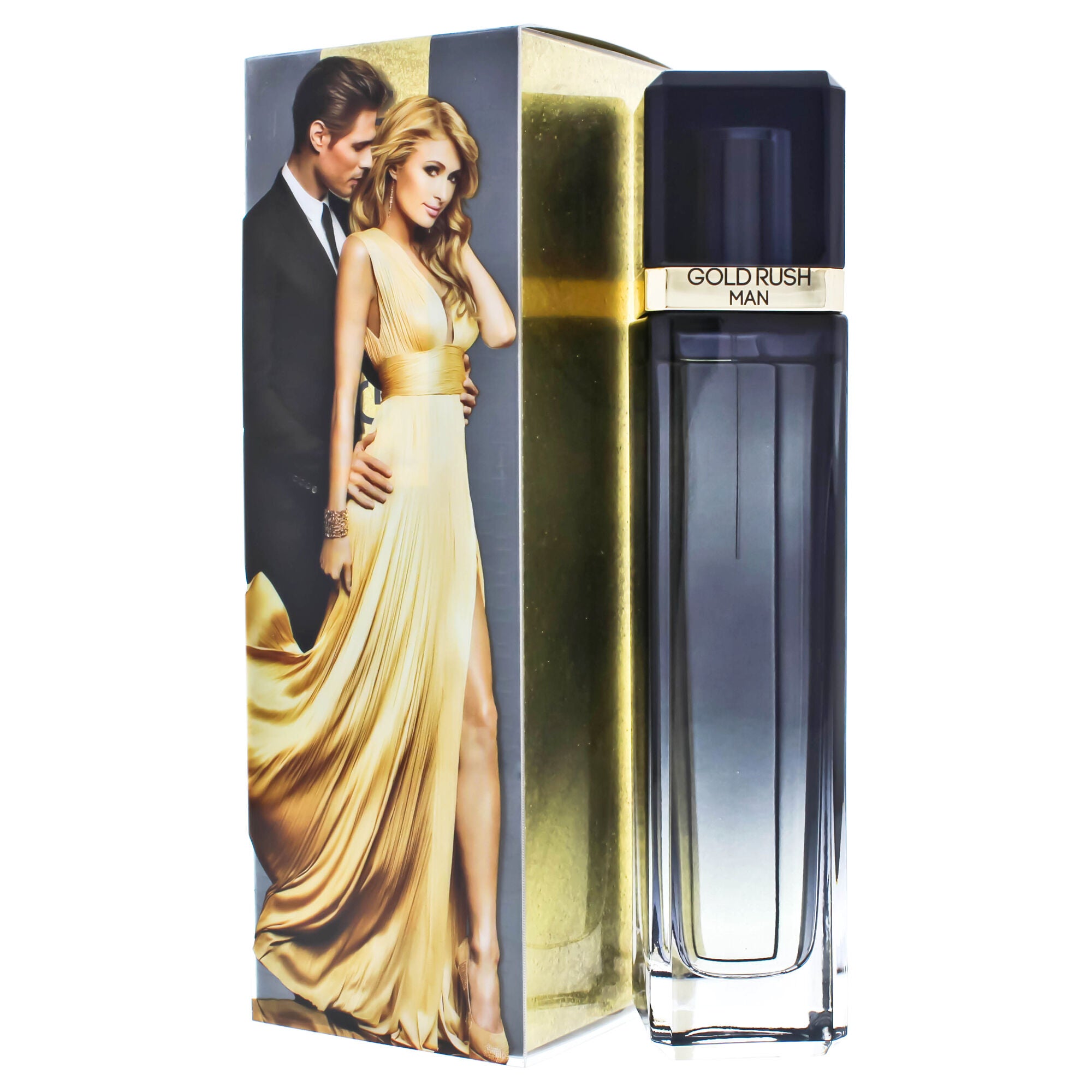 Gold Rush by Paris Hilton for Men - 3.4 oz EDT Spray, See Description, alternate image number 1