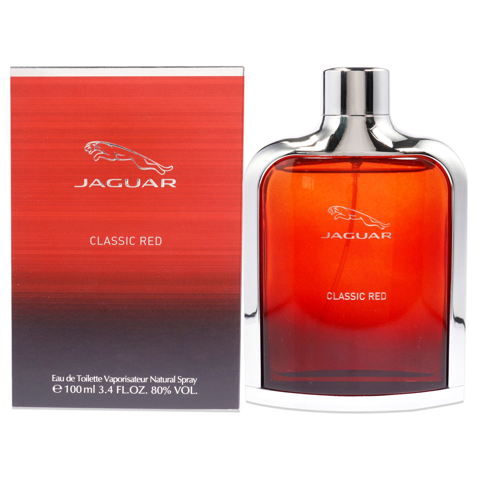 Jaguar Classic Red by Jaguar for Men - 3.4 oz EDT Spray, See Description, hi-res image number 0