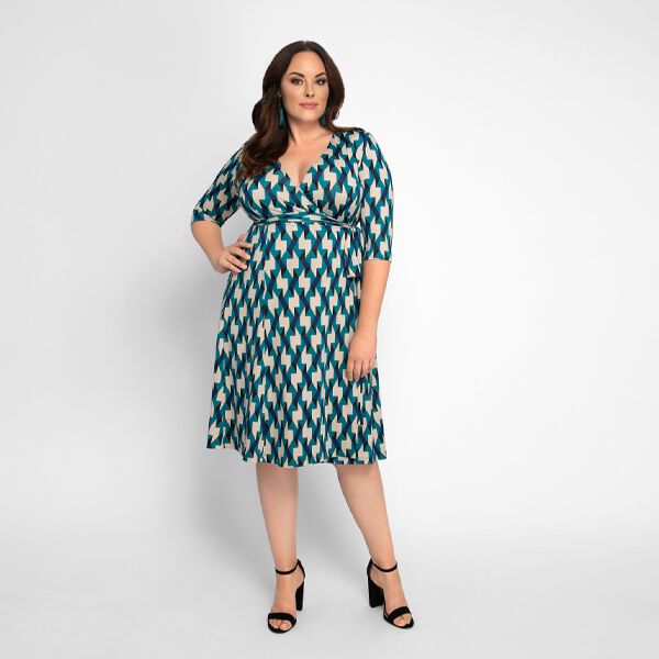 Essential Wrap Dress, , alternate image number 6