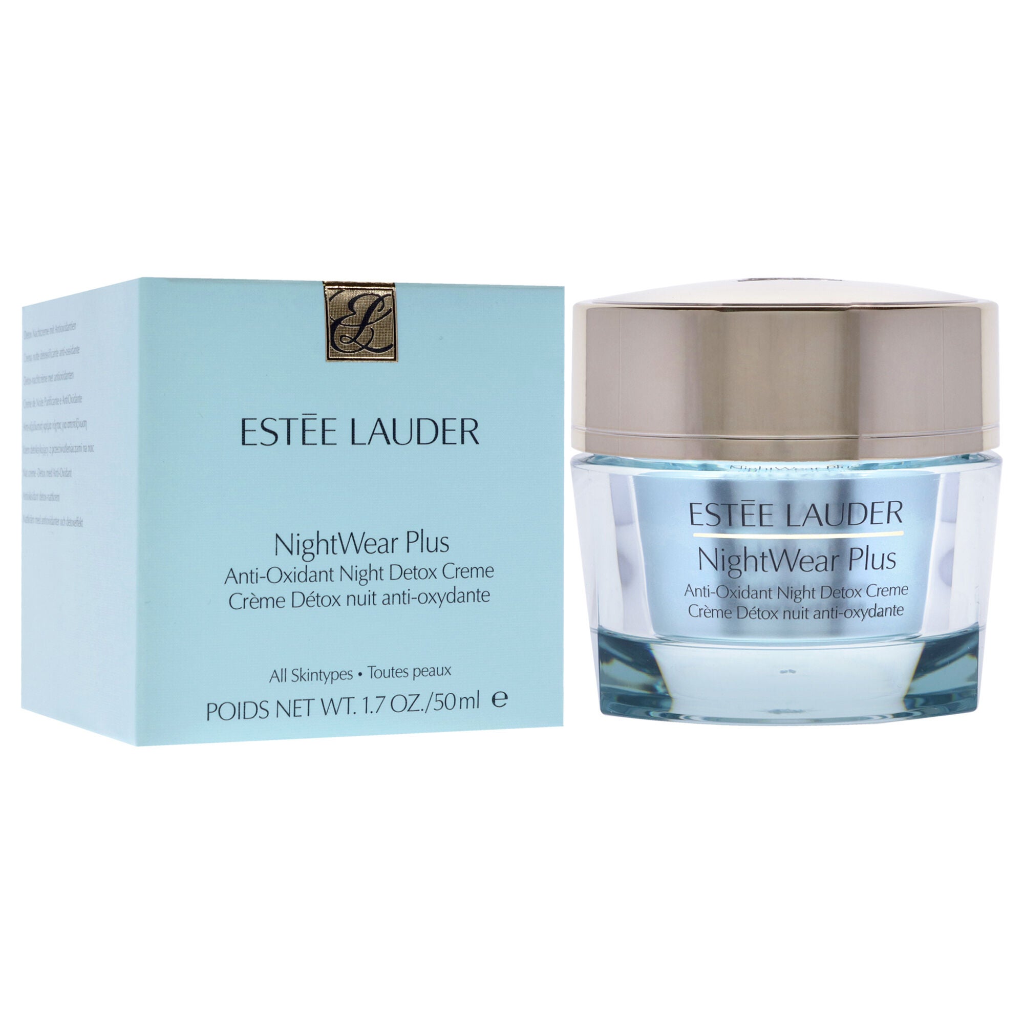 NightWear Plus Anti-Oxidant Night Detox Creme - All Skin Types by Estee Lauder for Women - 1.7 oz Cream, See Description, alternate image number 2