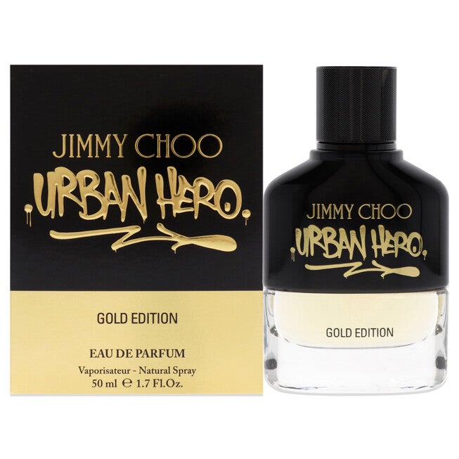 Urban Hero by Jimmy Choo for Men - 1.7 oz EDP Spray (Gold Edition), See Description, hi-res image number 0