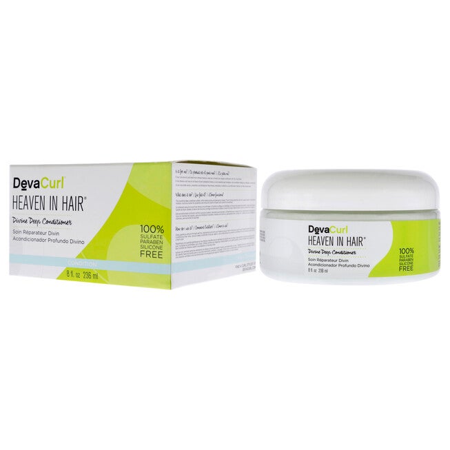 Heaven In Hair Divine Deep Conditioner by DevaCurl for Unisex - 8 oz Treatment, , alternate image number 8