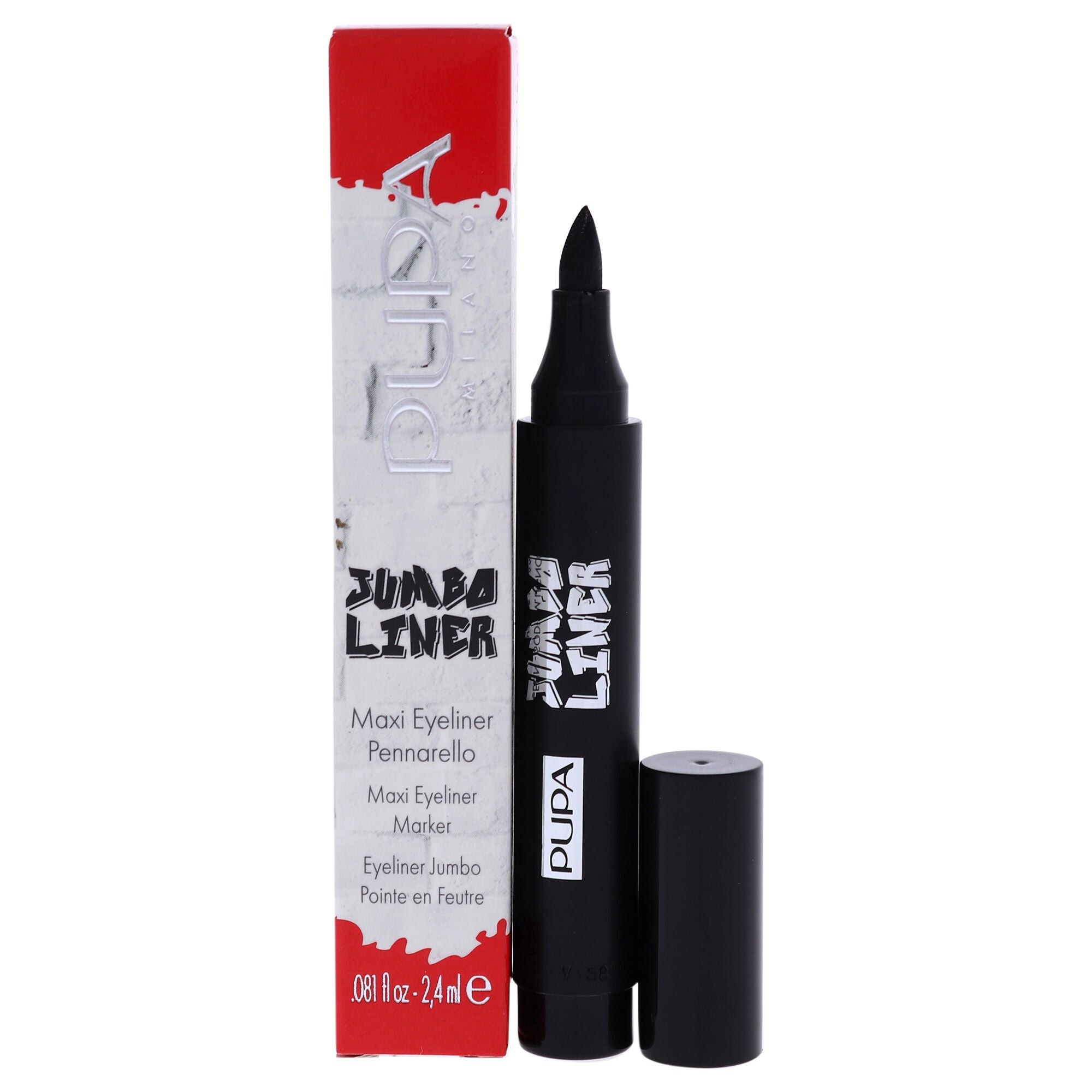 Jumbo Liner - 001 Extra Black by Pupa Milano for Women - 0.081 oz Eyeliner, See Description, hi-res image number 0