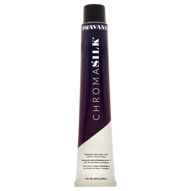 ChromaSilk Creme Hair Color - 5.37 Ligh Golden Violet Brown by Pravana for Unisex - 3 oz Hair Color, See Description, alternate image number 4