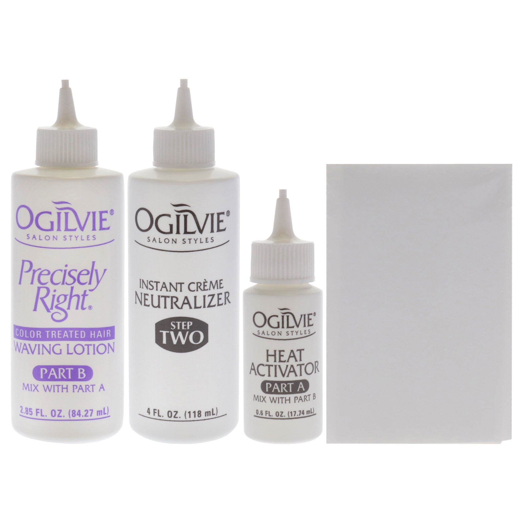 Precisely Right Professional Conditioning Perm for Color-Treated Thin or Delicate Hair by Ogilvie Salon Styles for Women - 1 Application Treatment, See Description, alternate image number 4