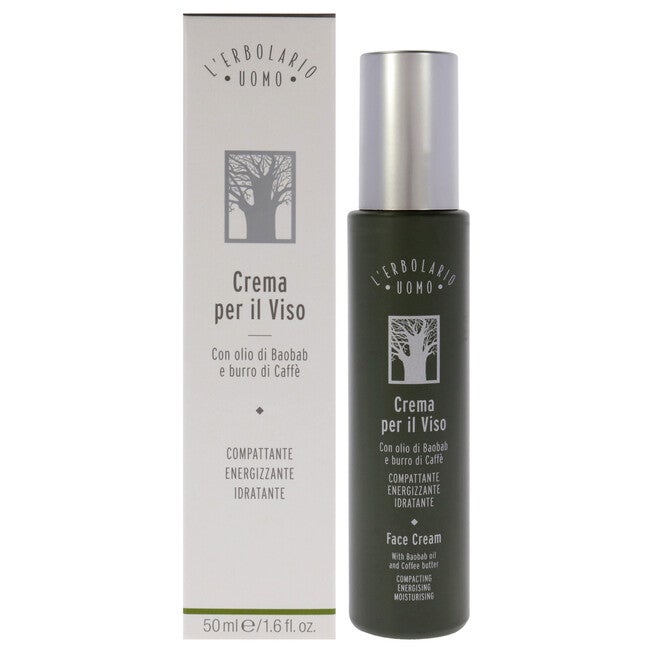 Oumo Face Cream y LErbolario for Men - 1.6 oz Cream, See Description, hi-res image number 0
