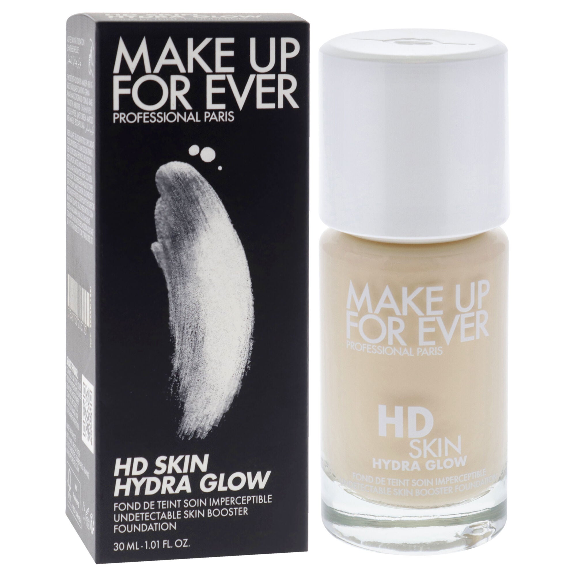 HD Skin Hydra Glow - 1Y00 Warm Shell by Make Up For Ever for Women - 1.01 oz Foundation, See Description, alternate image number 2